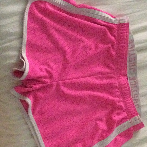 Neon pink justice shorts - Picture 2 of 2